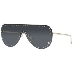 VERSACE RHINESTONE SHEILD GLASSES